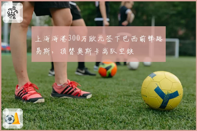 上海海港300万欧元签下巴西前锋路易斯，顶替奥斯卡离队空缺